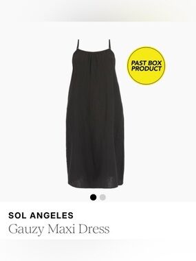 Sol Angeles | Dresses | Nwt Sol Angeles Gauzy Maxi Dress With Tie Back Black Size Ml | Poshmark Sol Angeles | Dresses | Nwt Sol Angeles Gauzy Maxi Dress With Tie Back Black Size Ml | Poshmark